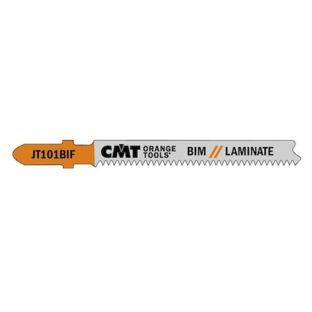 Cmt Orange Tools JIG SAW BLADES LAMINATE/FINE STRAIGHT, 5 Pack, 5PK JT101BIF-5